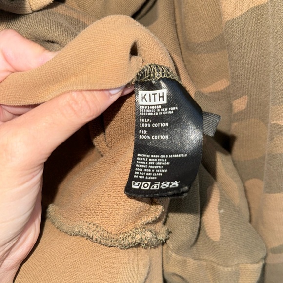 KITH Camouflage Block Logo Hoodie - Picture 4 of 4